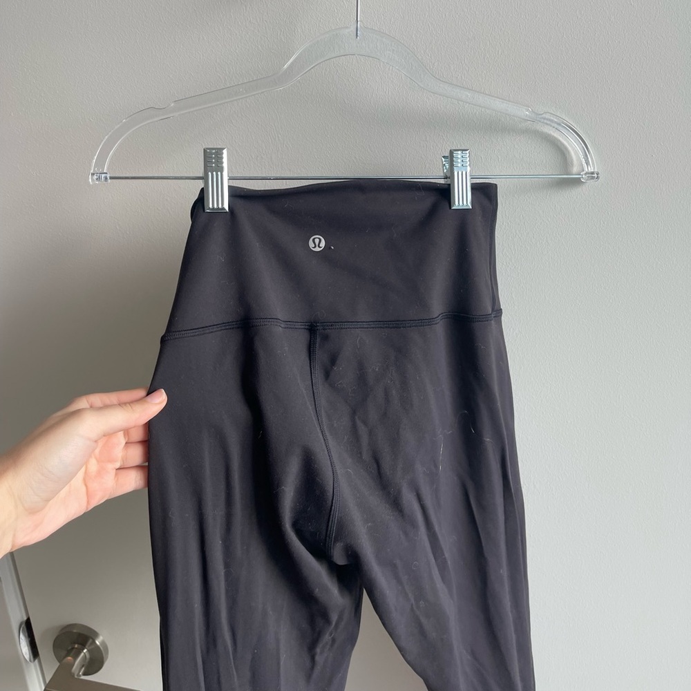 Lululemon Black High-Waisted Leggings - Picture 6 of 7
